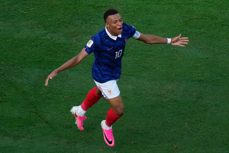 Mbappe shines again for France at World Cup